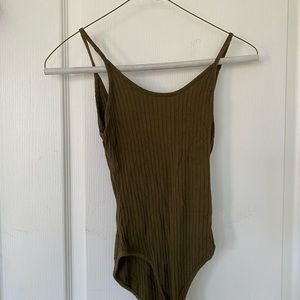 Urban Outfitters green bodysuit